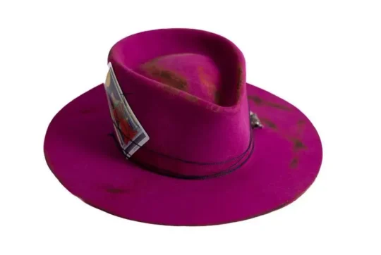 sombrero fedora artesanal